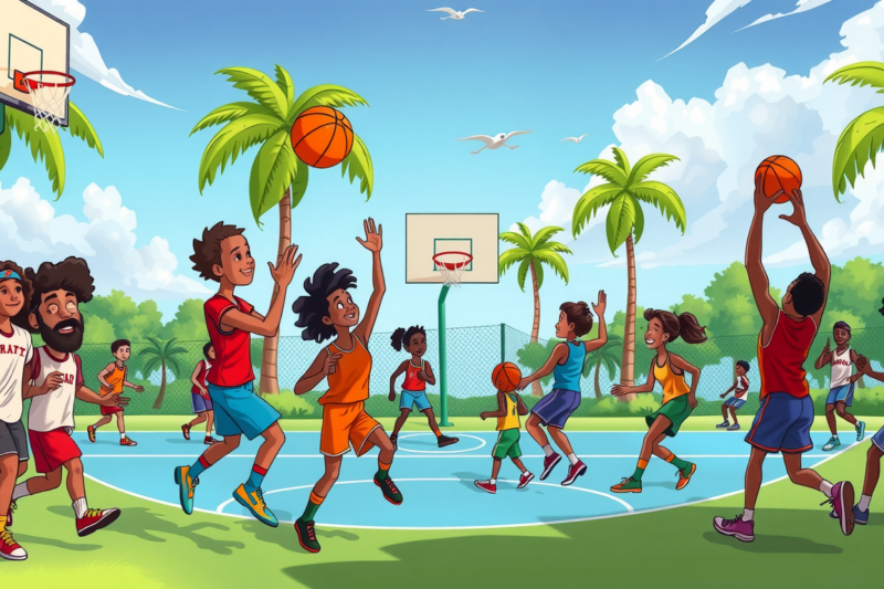 Shooting Hoops: Basketball Club In Oviedo, Florida