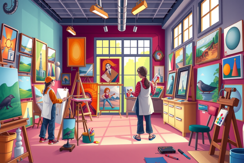Creative Spaces: Art Studios In Oviedo, Florida